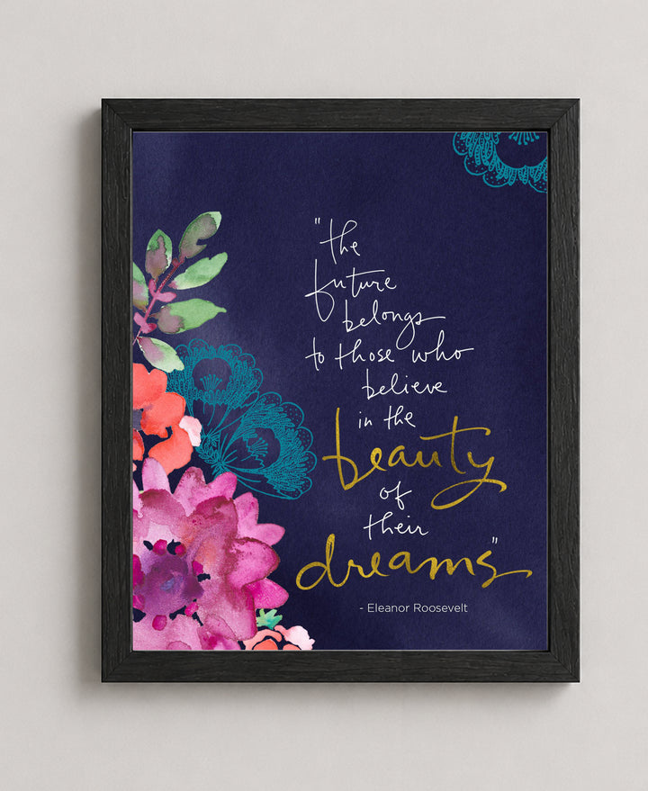 Eleanor Roosevelt Inspirational Wall Art