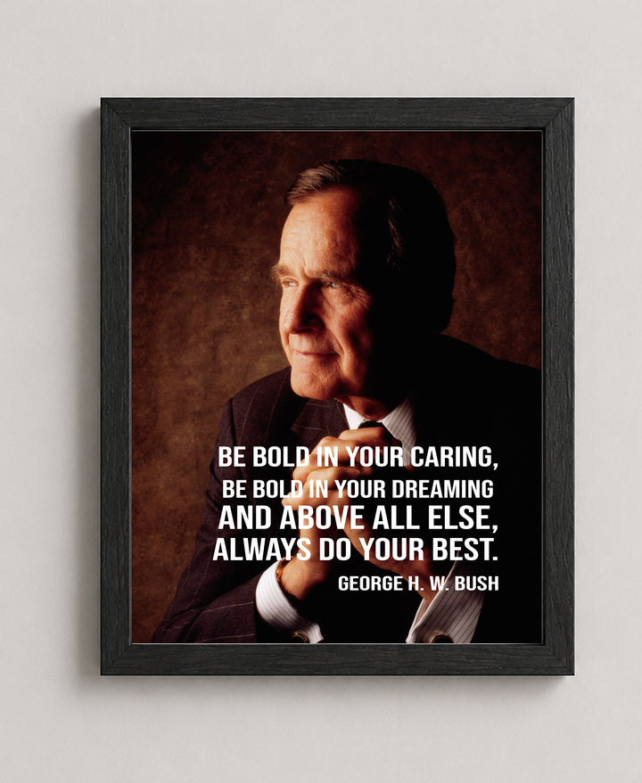 Always Do Best George Bush Inspirational Wall Art