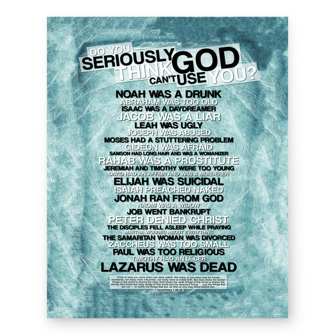God Can Use You Christian Wall Art