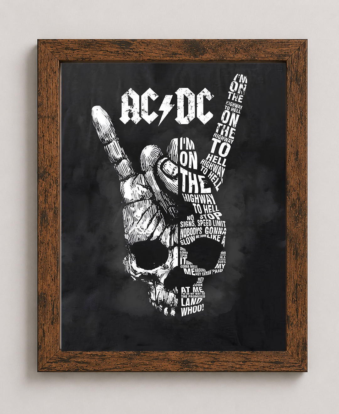 Classic Rock Band Music Wall Art