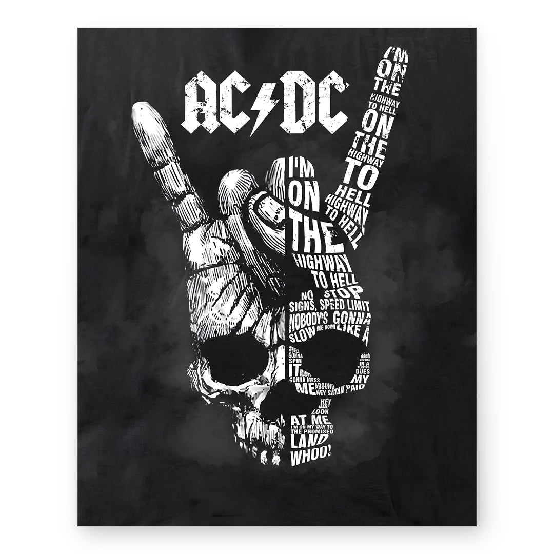 Classic Rock Band Music Wall Art