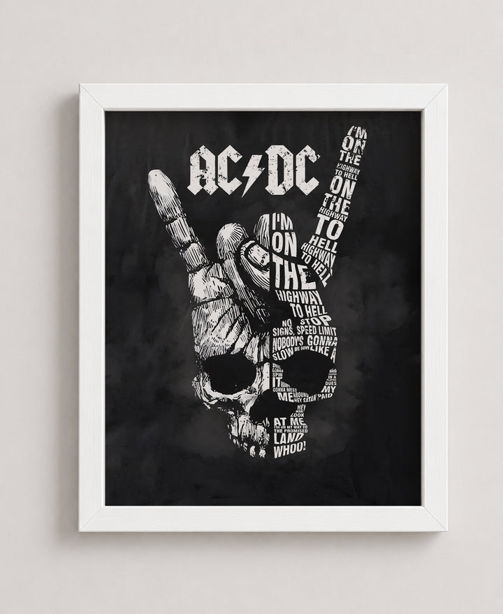 Classic Rock Band Music Wall Art