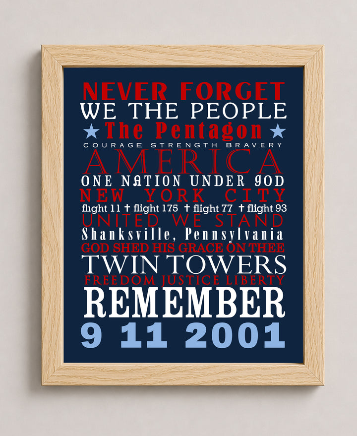 911Mem Inspirational Wall Art