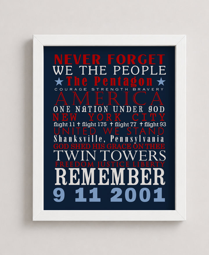 911Mem Inspirational Wall Art