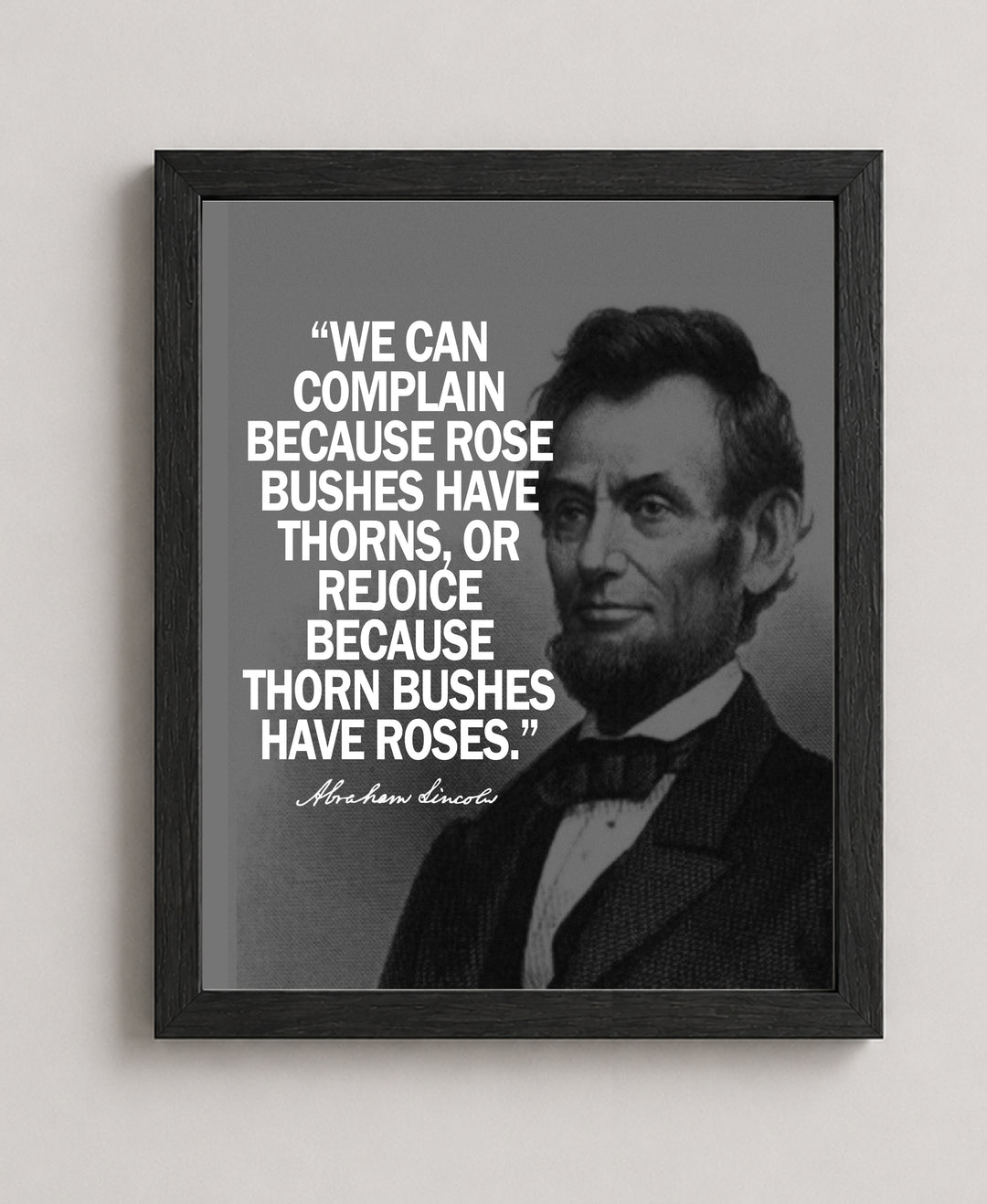 Abraham Lincoln &