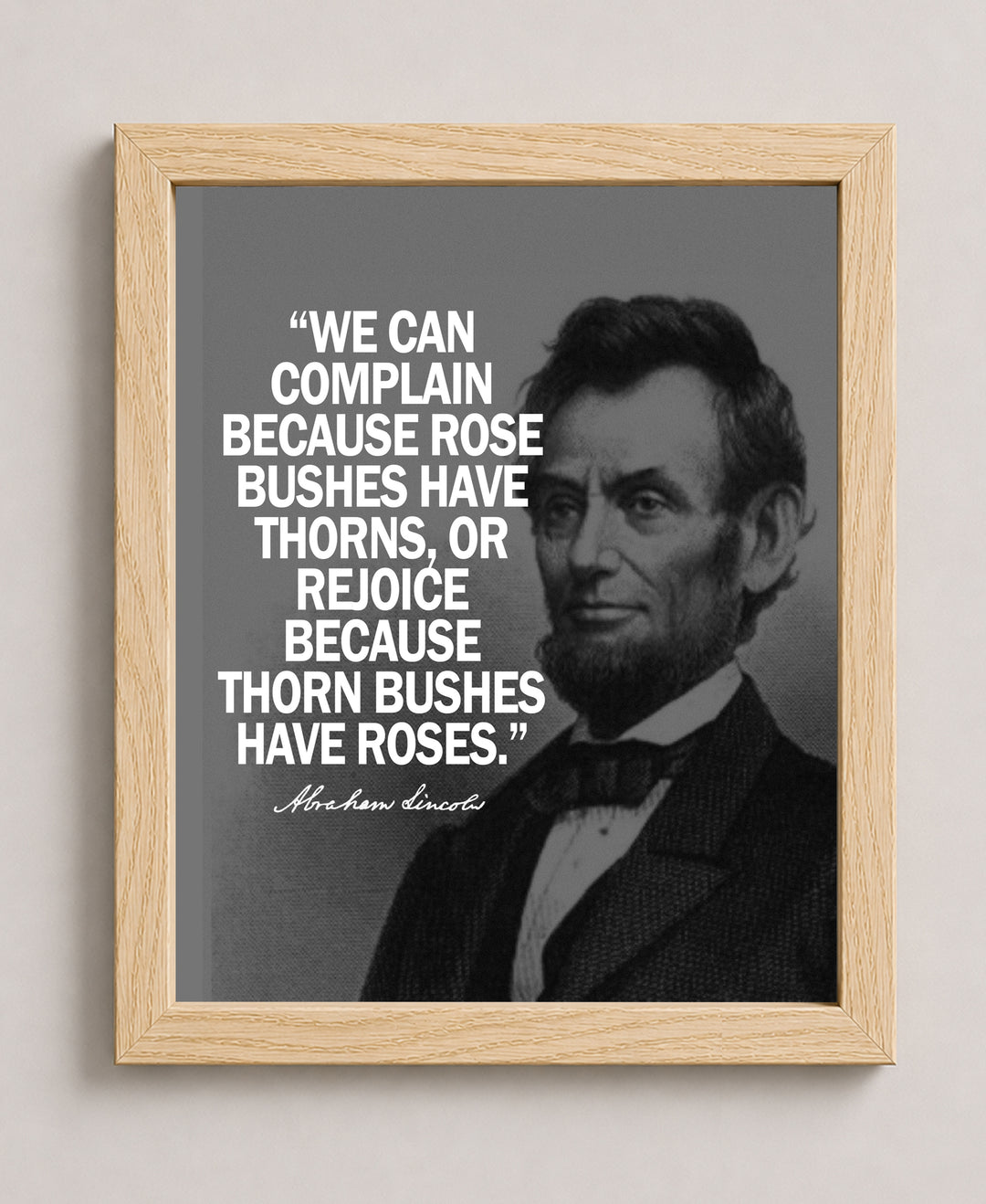 Abraham Lincoln &