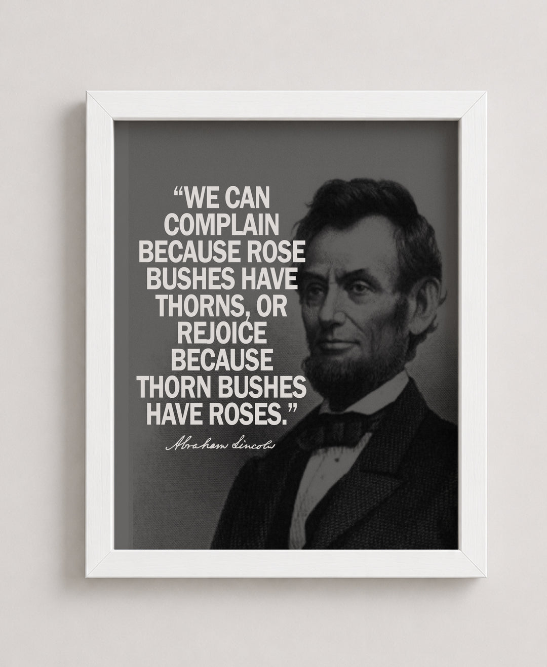 Abraham Lincoln &