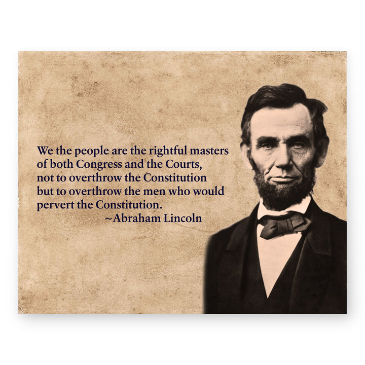 We the People Inspirational Wall Art
