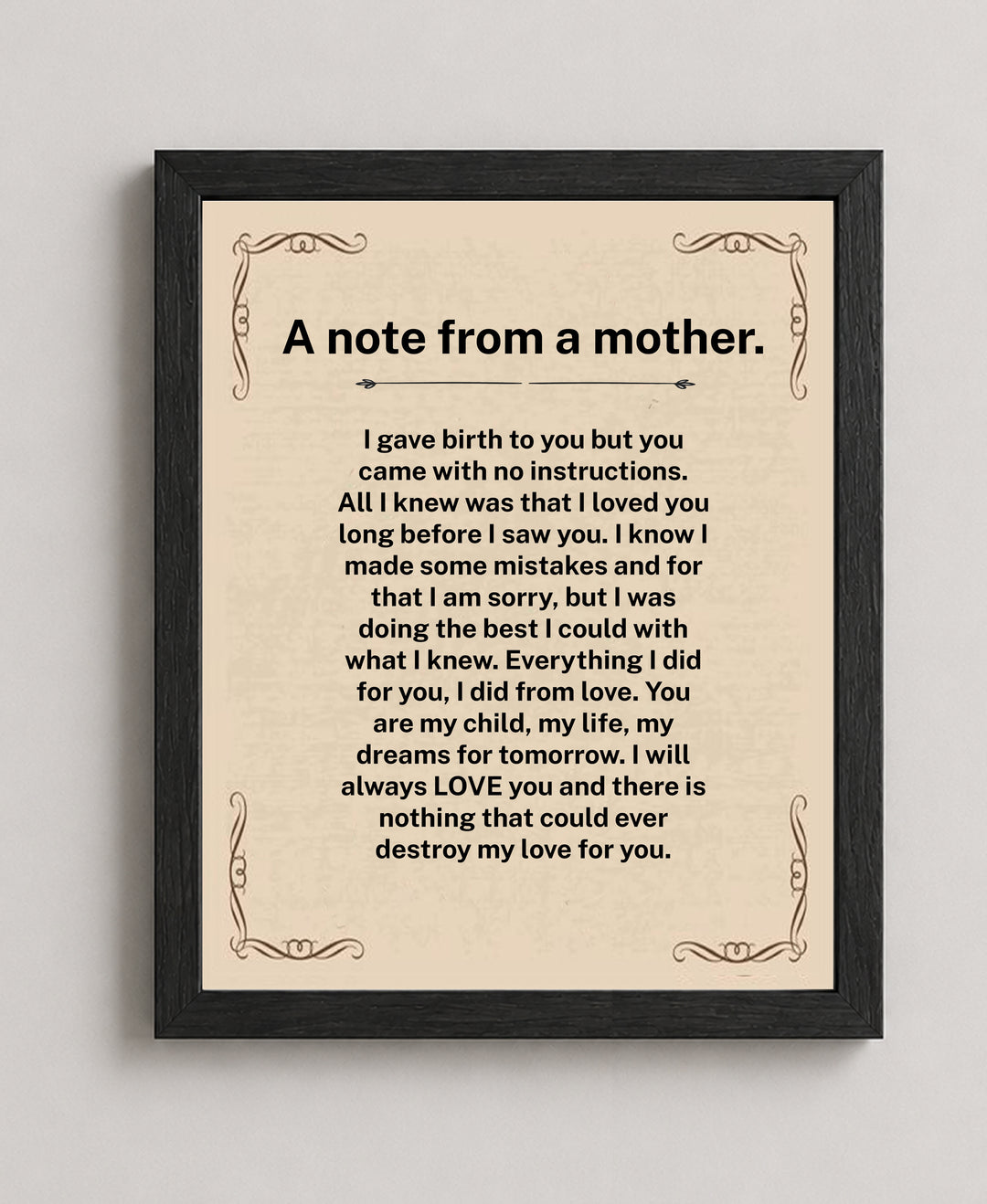 A Mother&