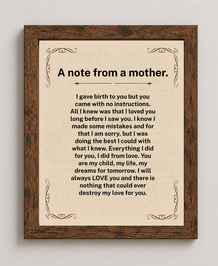A Mother&