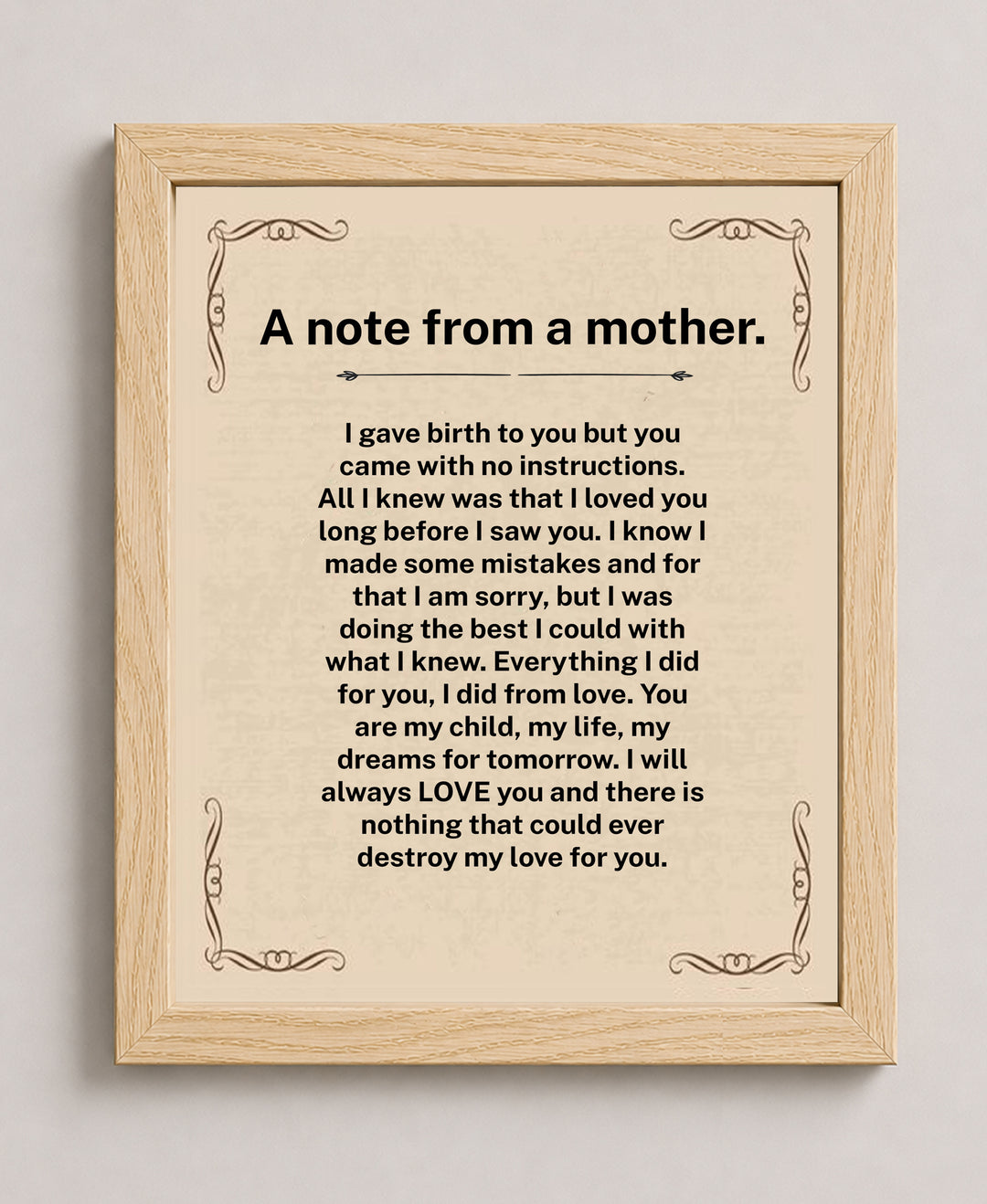 A Mother&
