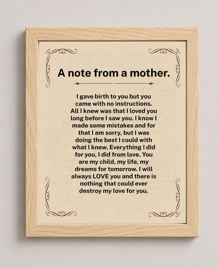 A Mother&
