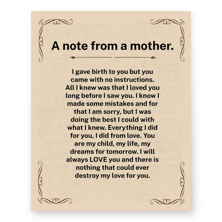 A Mother&