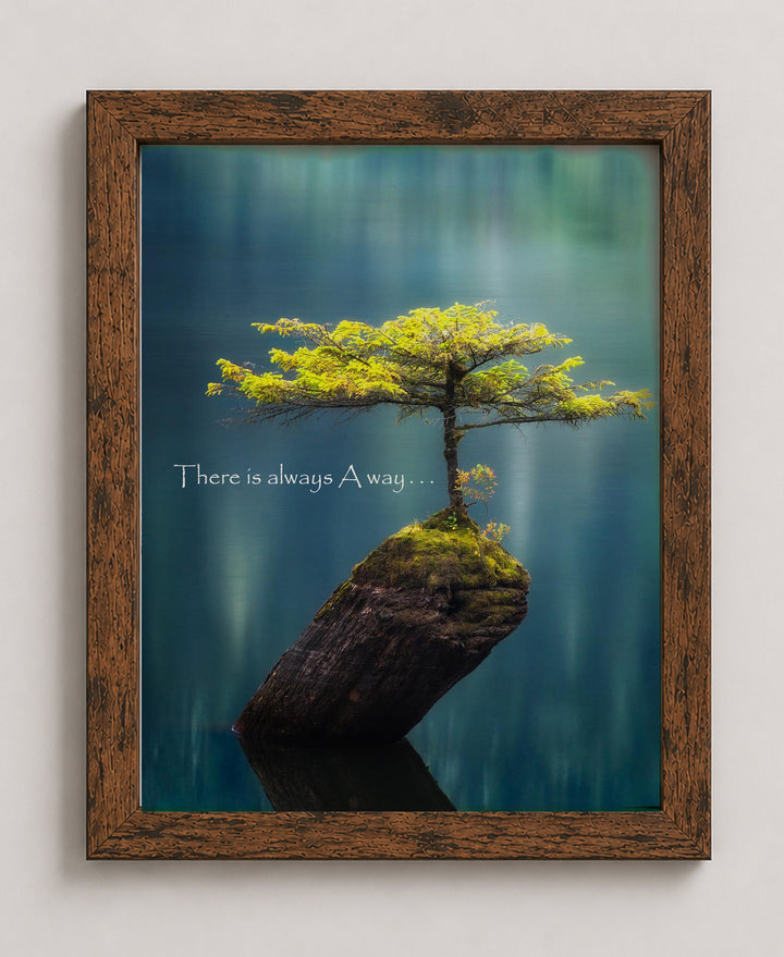 There Is Always A Way Inspirational Wall Art