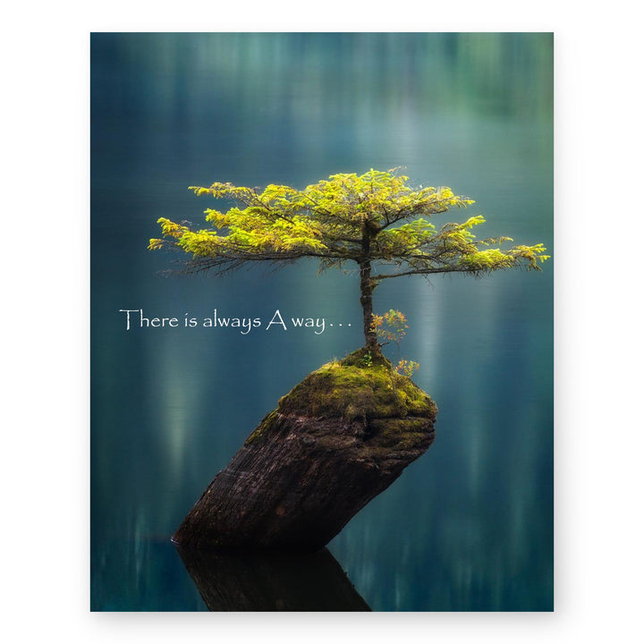 There Is Always A Way Inspirational Wall Art