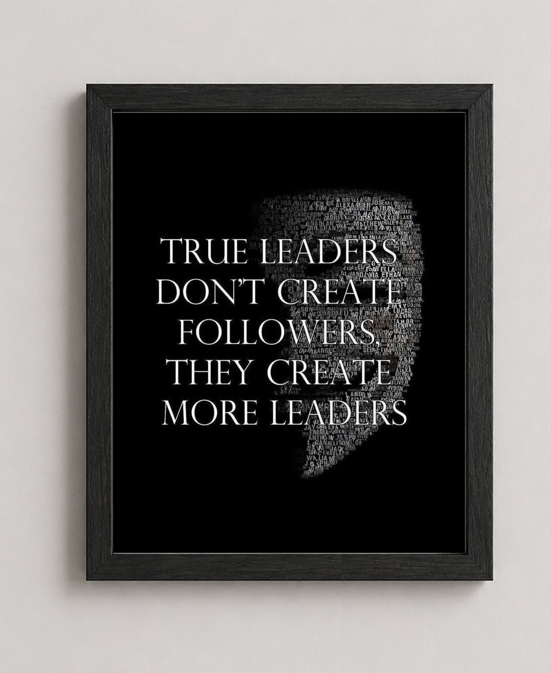 Leadership Inspirational Wall Art