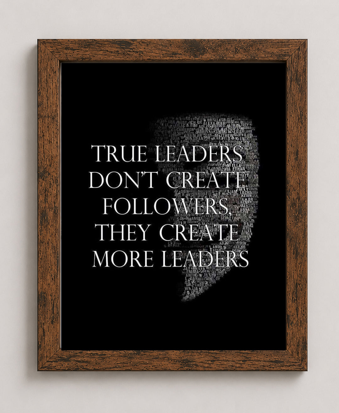 Leadership Inspirational Wall Art