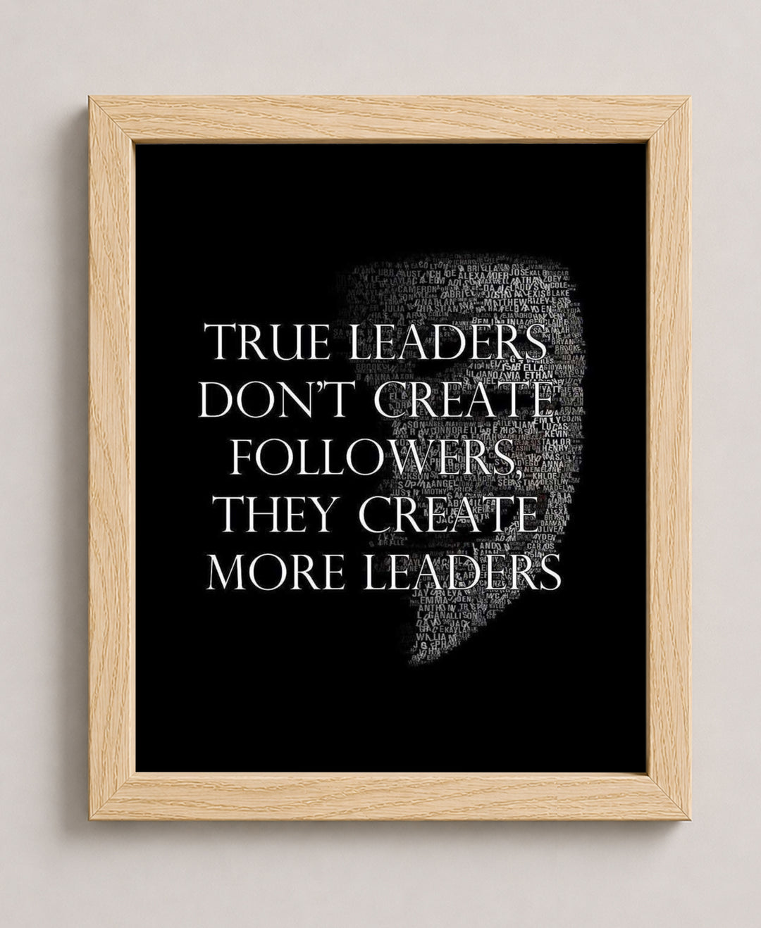 Leadership Inspirational Wall Art