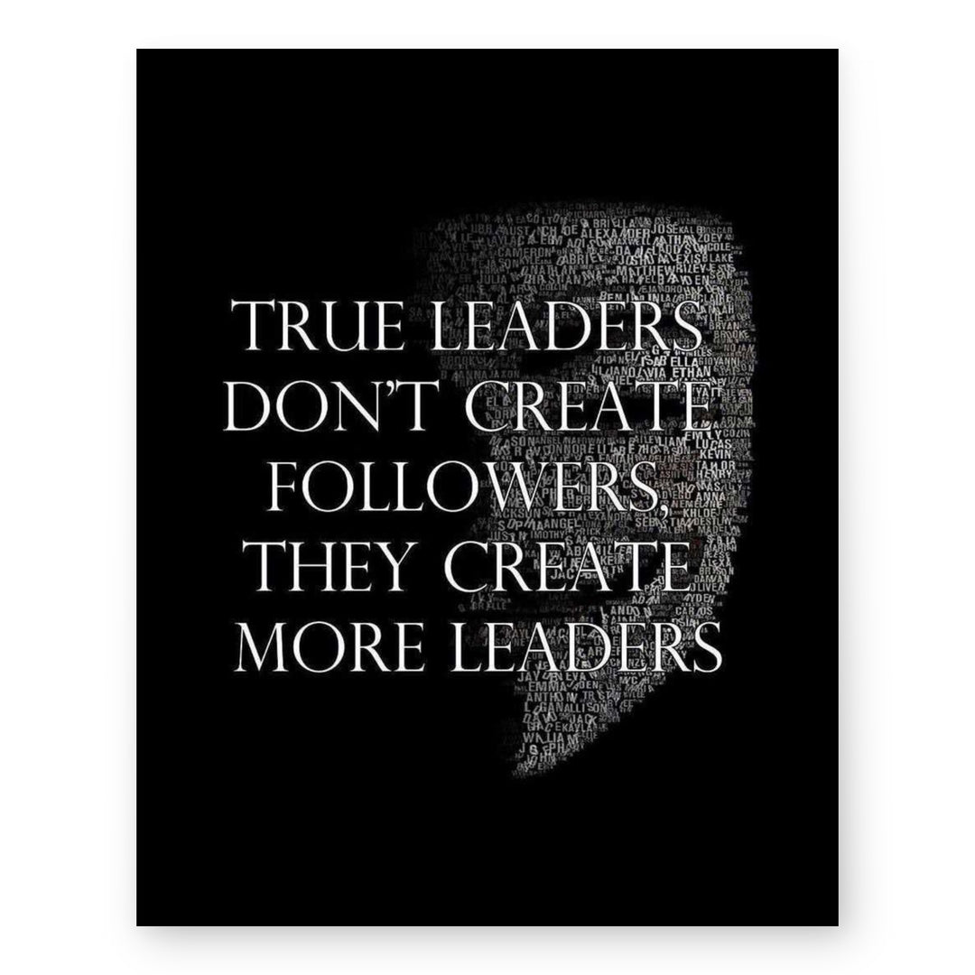 Leadership Inspirational Wall Art