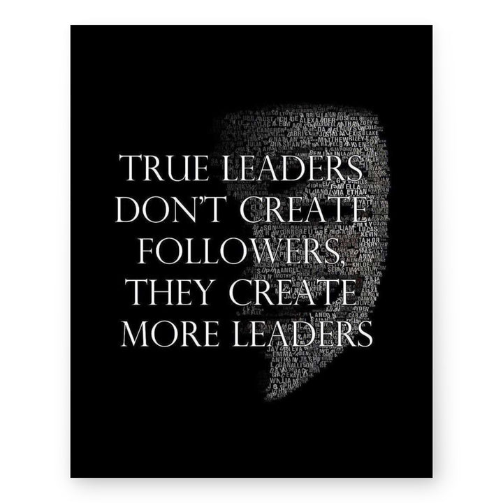 Leadership Inspirational Wall Art