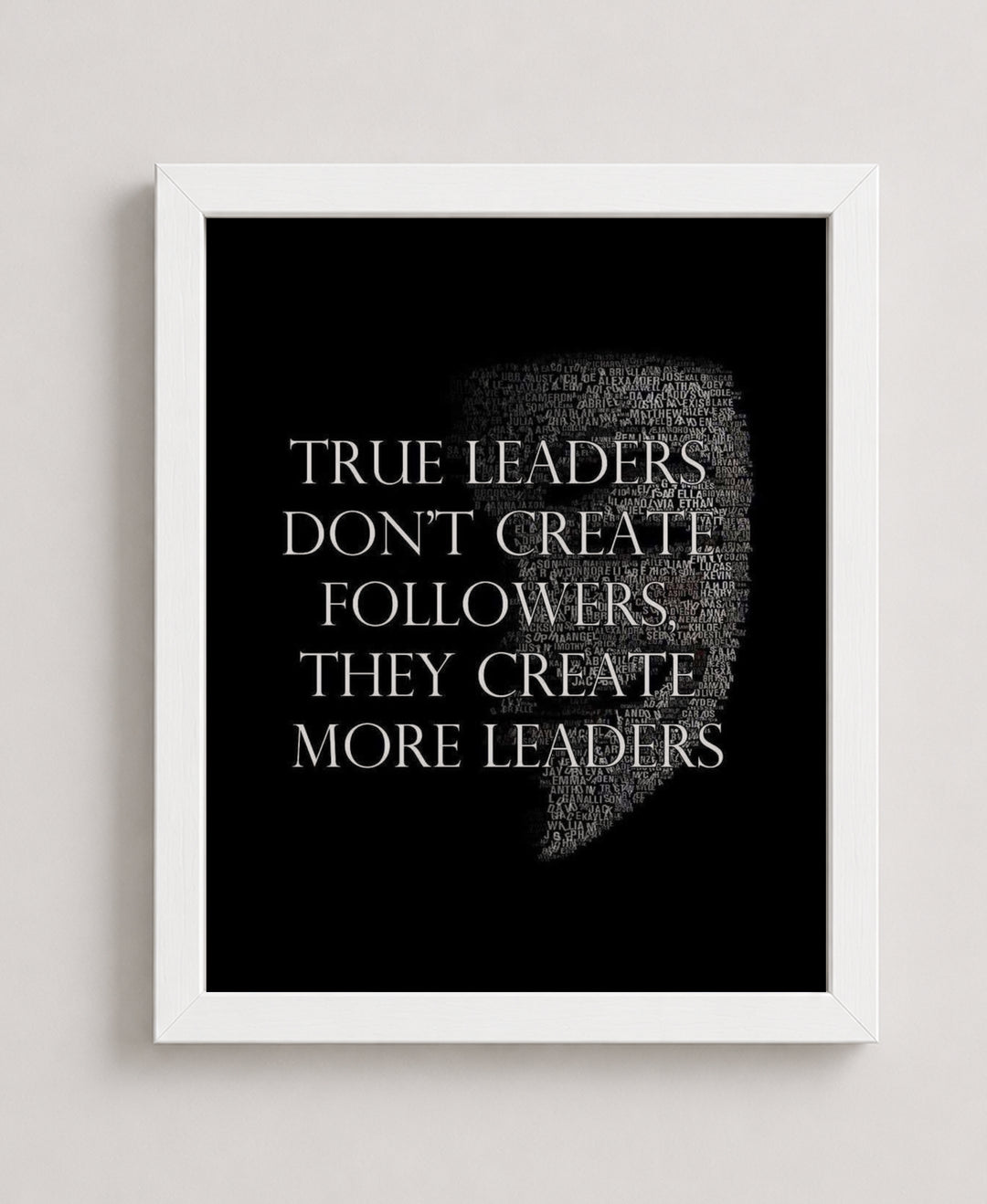 Leadership Inspirational Wall Art
