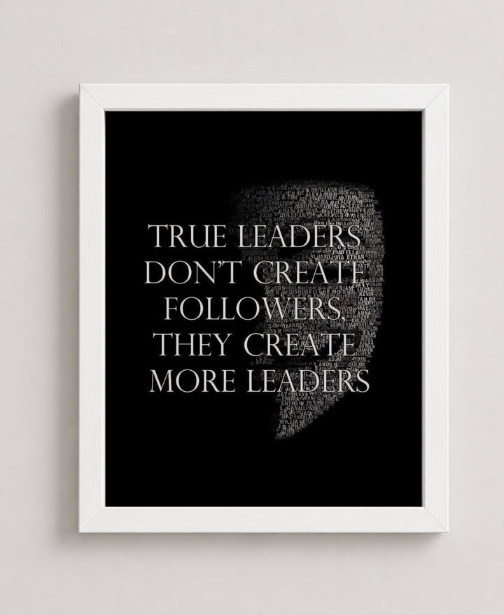 Leadership Inspirational Wall Art