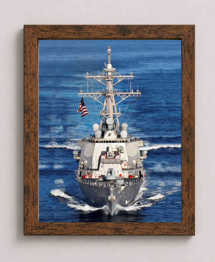 Arleigh Burke Class Destroyer Military Wall Art