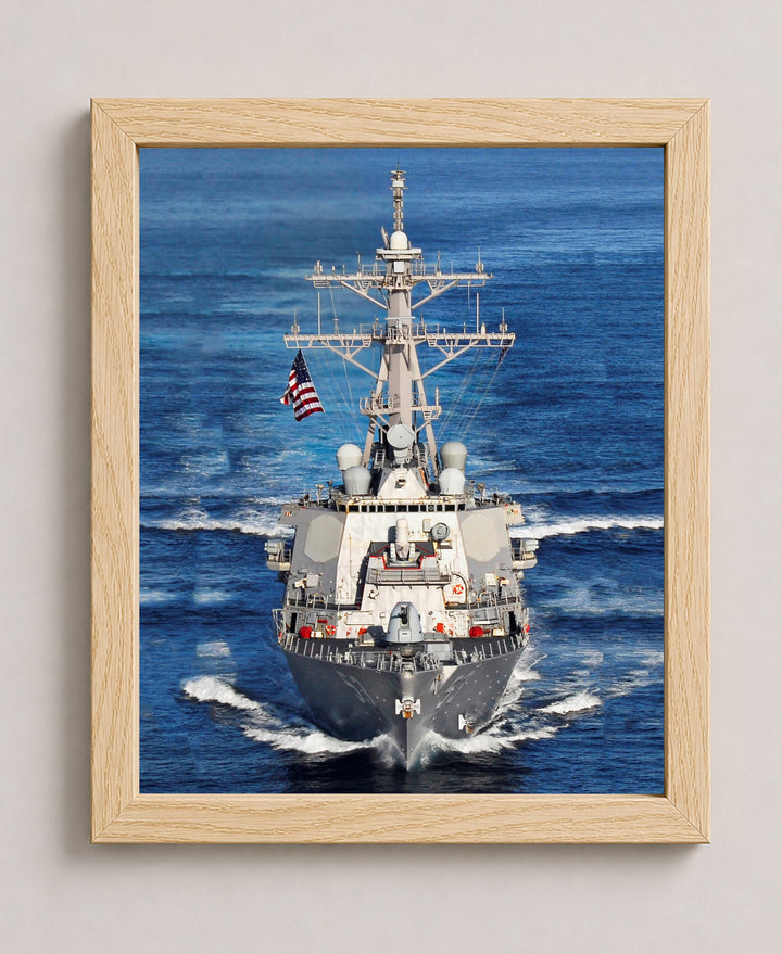 Arleigh Burke Class Destroyer Military Wall Art