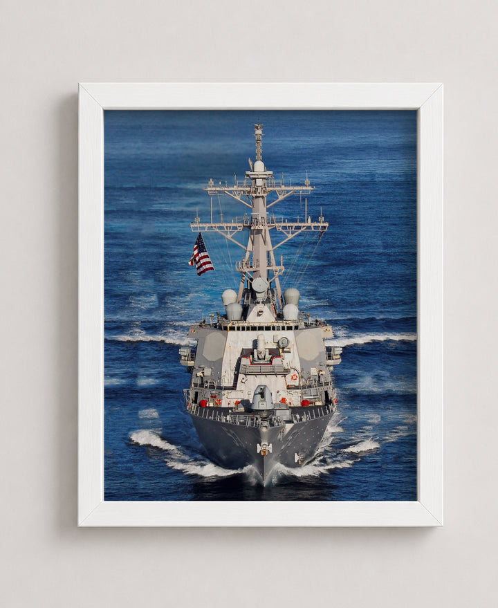 Arleigh Burke Class Destroyer Military Wall Art