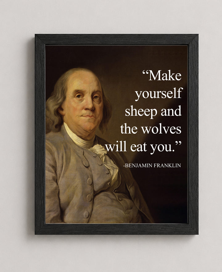 Benjamin Franklin Patriotic Wall Art