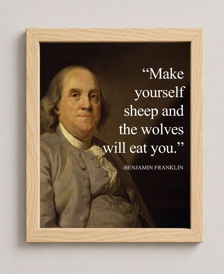 Benjamin Franklin Patriotic Wall Art