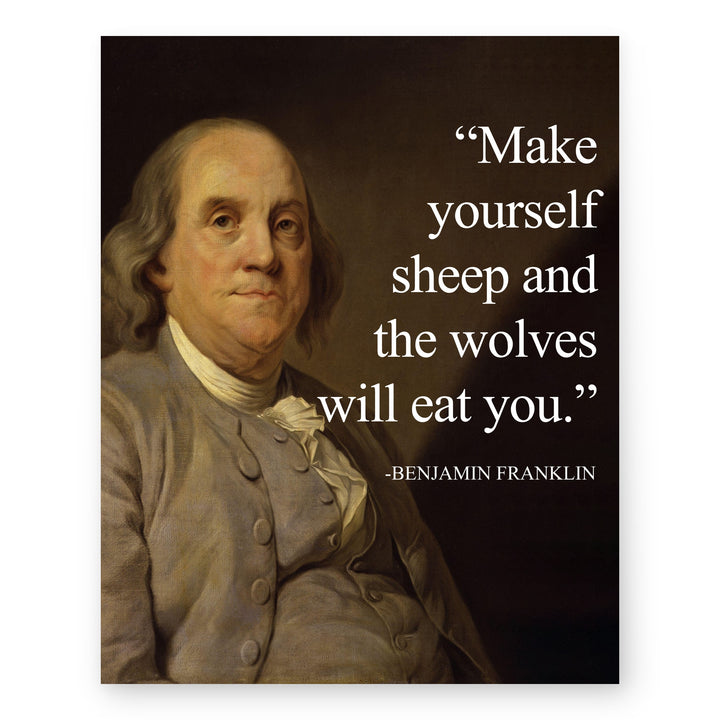 Benjamin Franklin Patriotic Wall Art