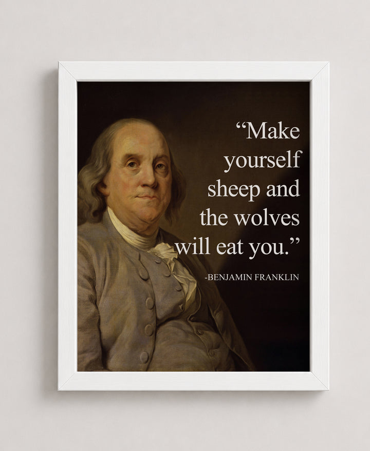 Benjamin Franklin Patriotic Wall Art