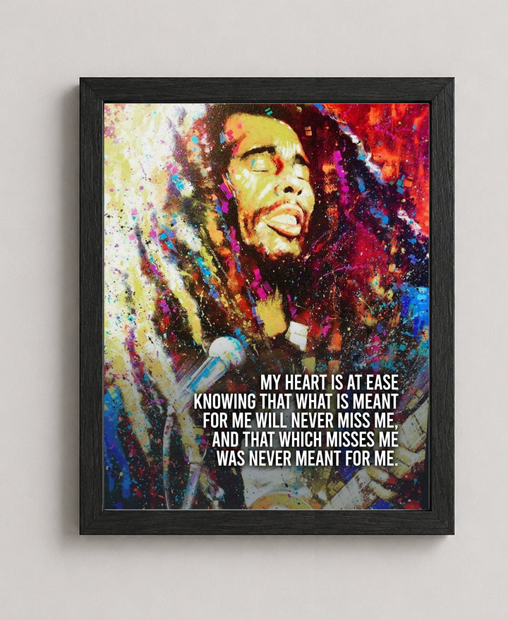 My Heart Is At Ease Music Wall Art