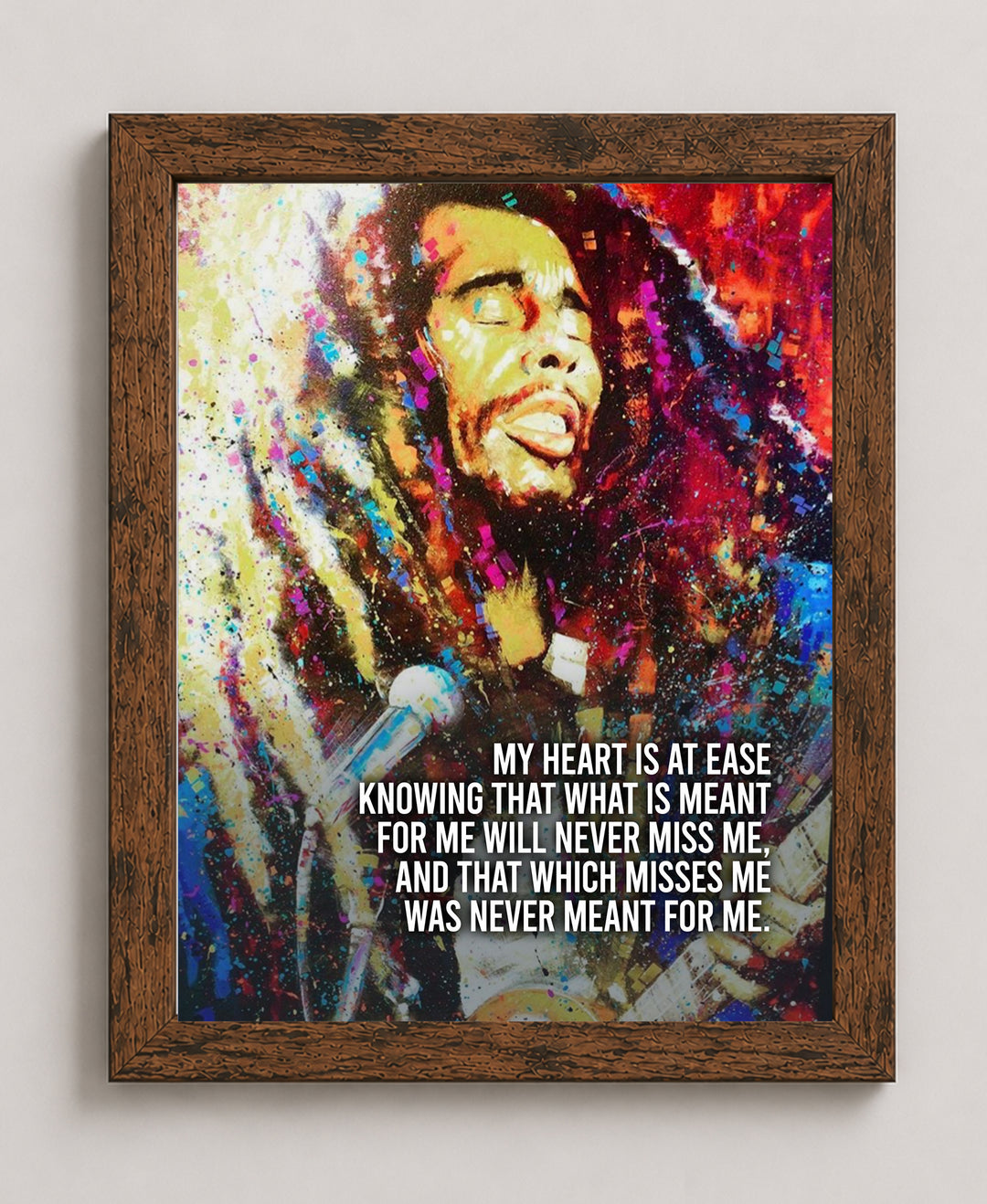 My Heart Is At Ease Music Wall Art