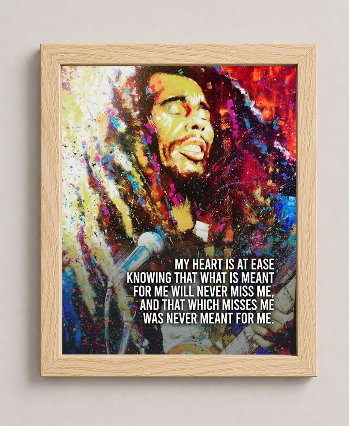 My Heart Is At Ease Music Wall Art