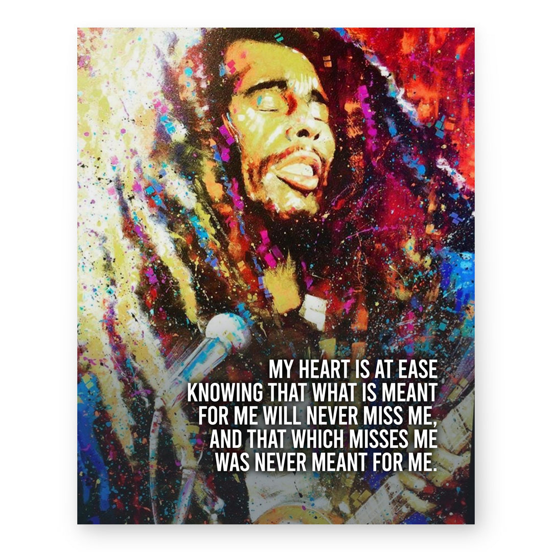 My Heart Is At Ease Music Wall Art