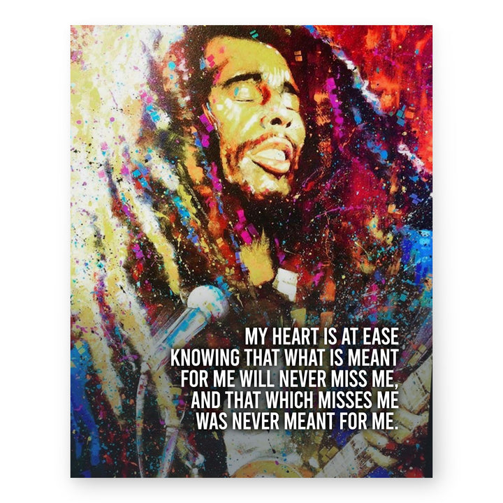 My Heart Is At Ease Music Wall Art