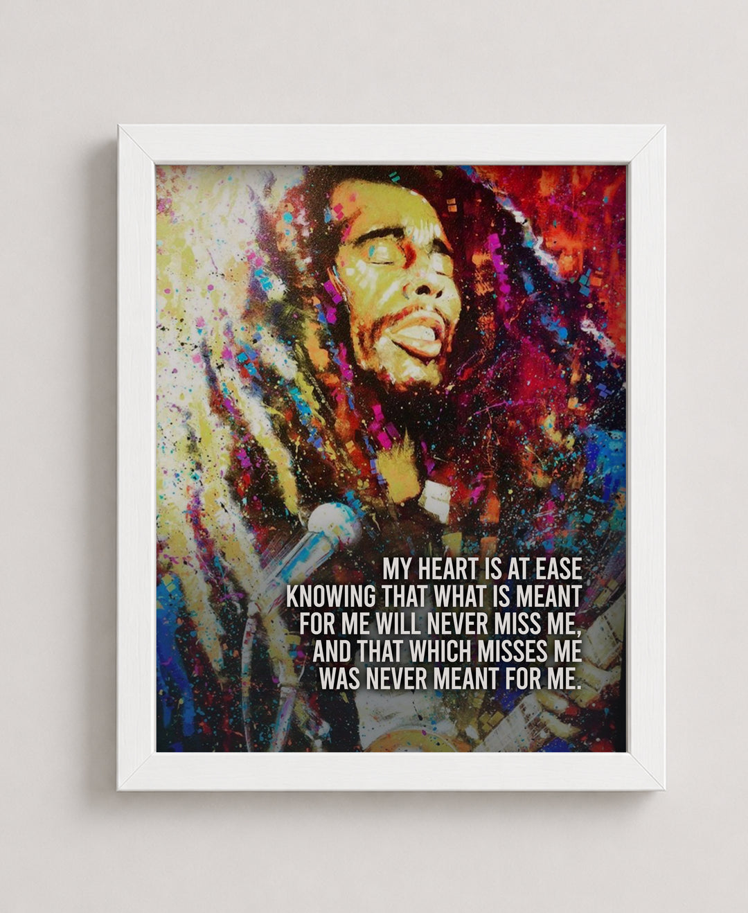 My Heart Is At Ease Music Wall Art