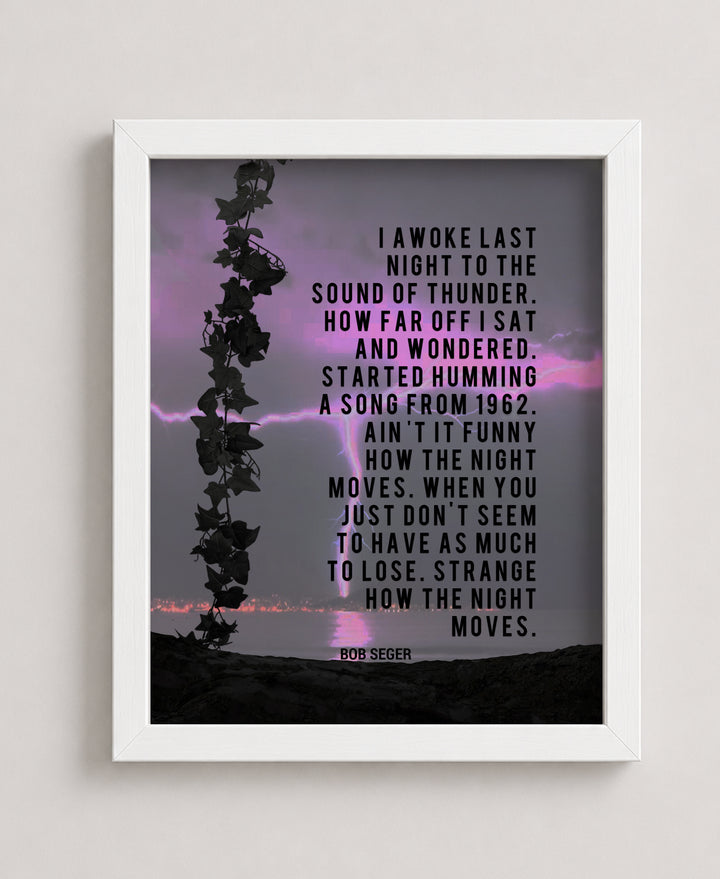 I Awoke Last Night to the Sound of Music Wall Art
