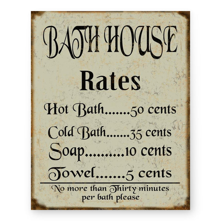 Funny Restroom Art for Guest Bath Wall Art