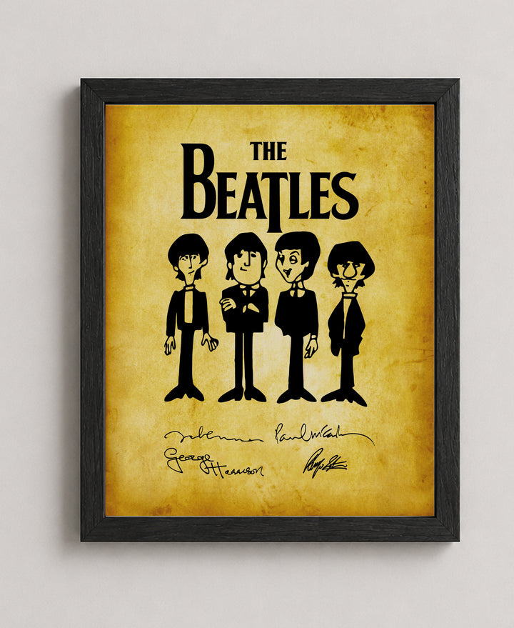 Legendary Rock Band Music Wall Art