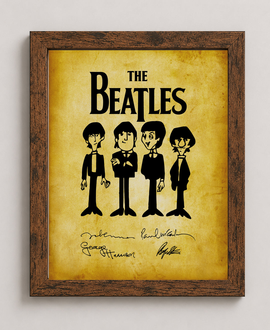 Legendary Rock Band Music Wall Art