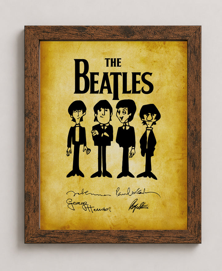 Legendary Rock Band Music Wall Art
