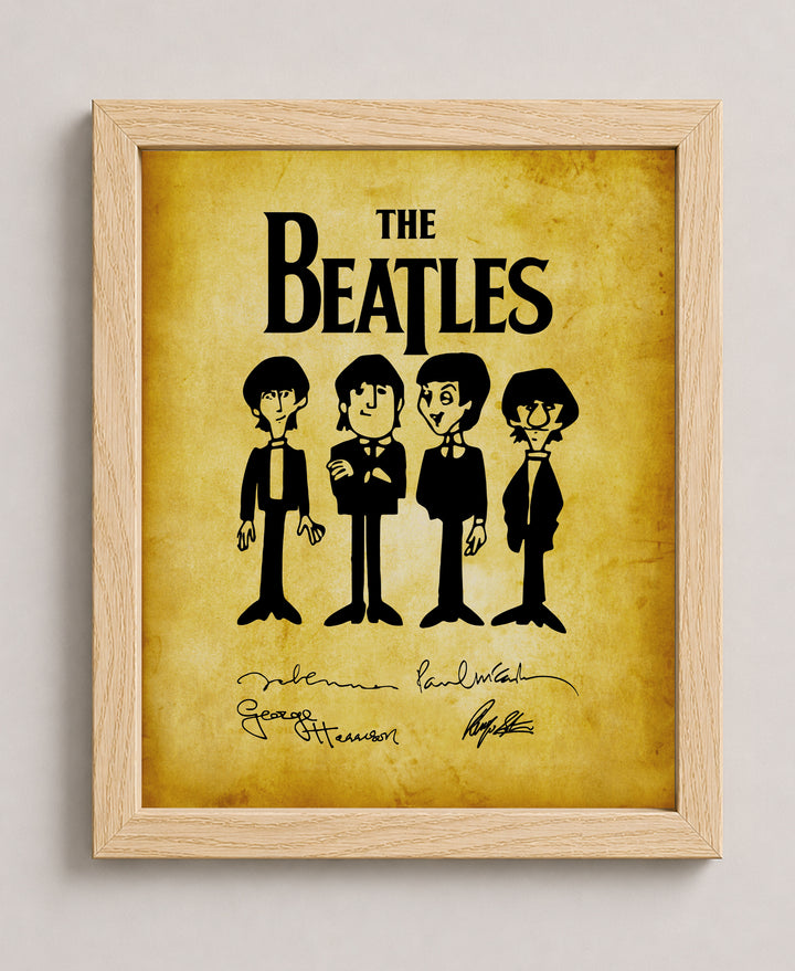 Legendary Rock Band Music Wall Art