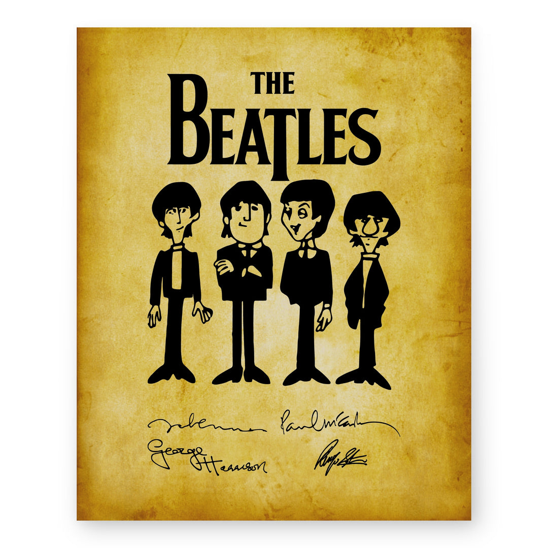 Legendary Rock Band Music Wall Art