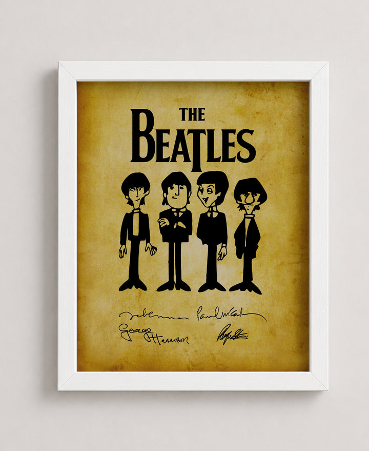 Legendary Rock Band Music Wall Art