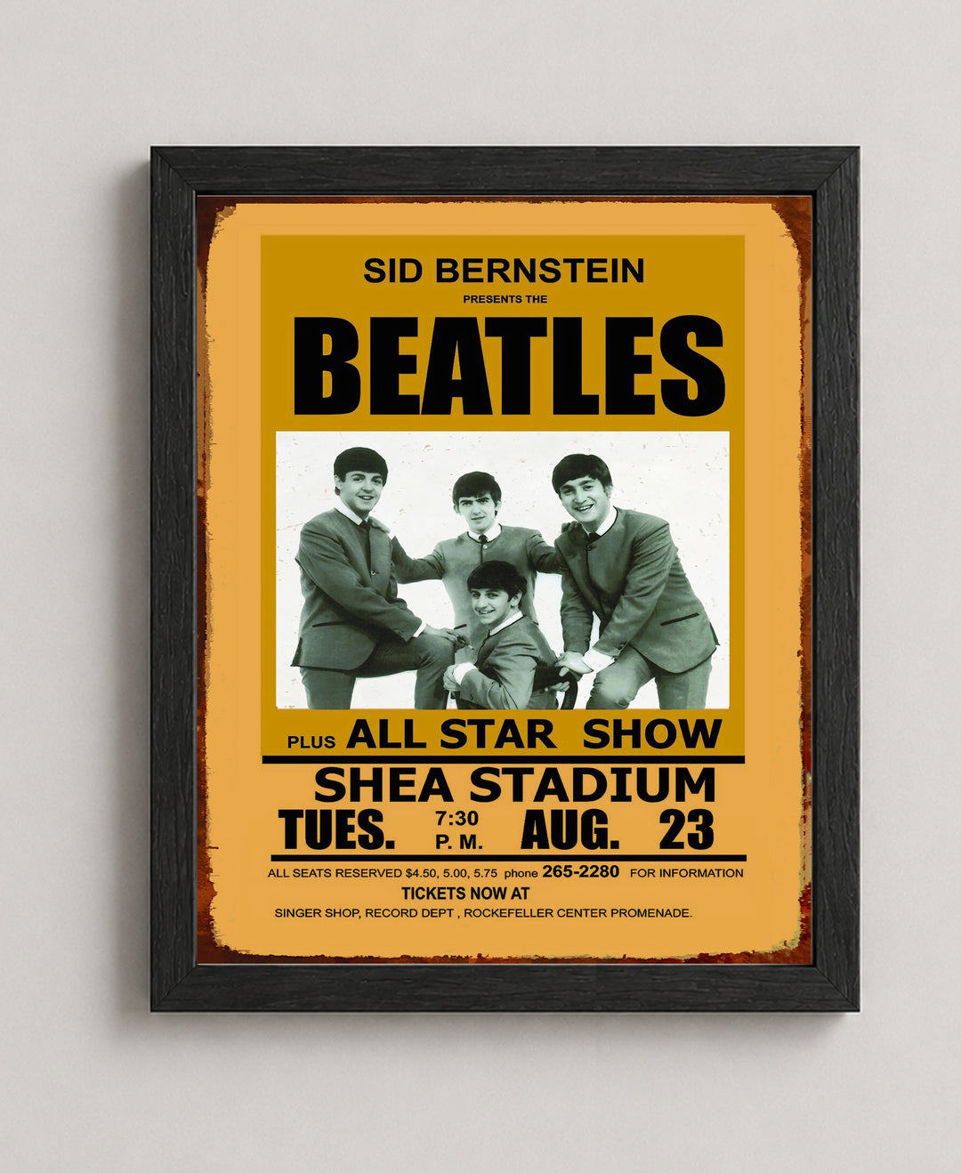 All Star Show Music Wall Art Signs &