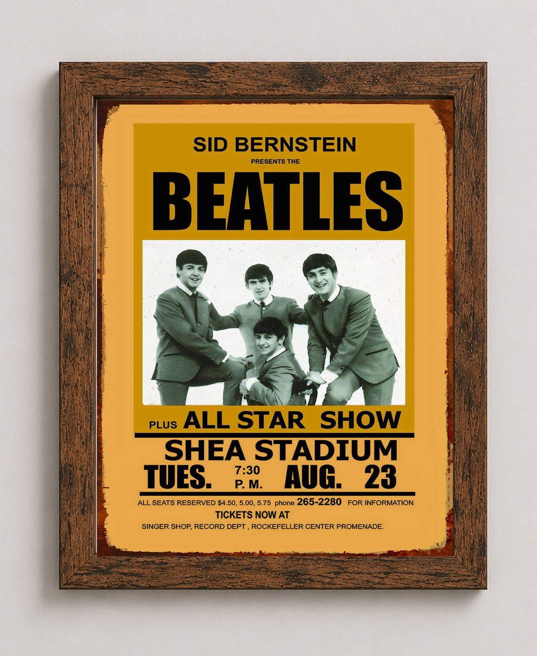 All Star Show Music Wall Art Signs &