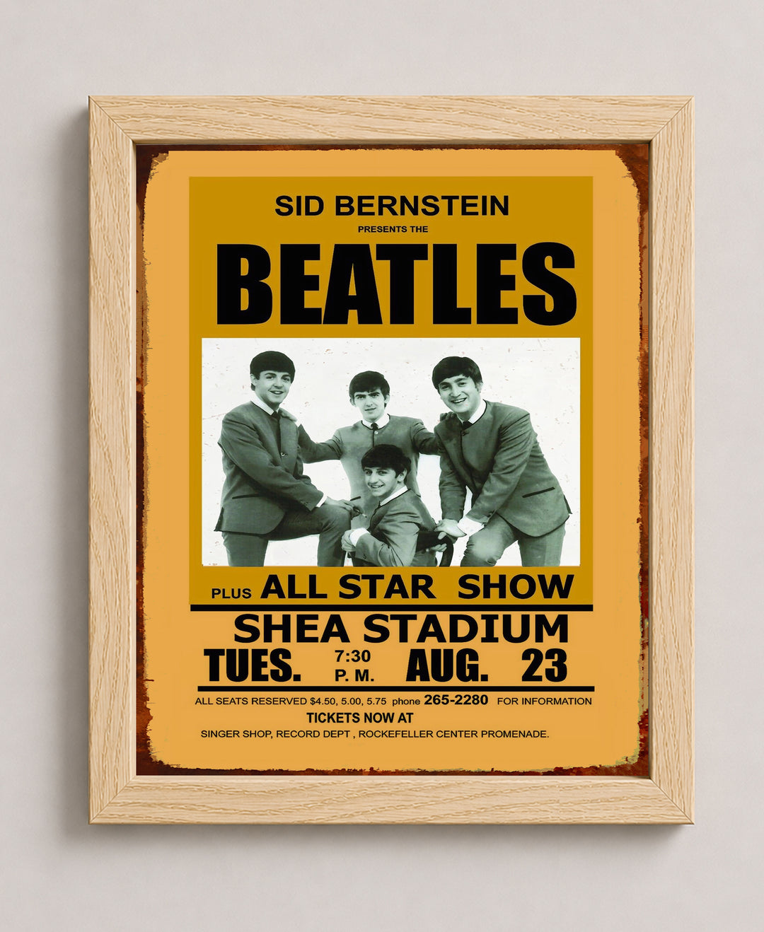 All Star Show Music Wall Art Signs &